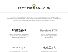 Tablet Screenshot of fnlbrands.com